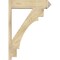 Ekena Millwork Merced Rough Sawn Arts and Crafts Outlooker, Douglas Fir, 8"W x 32"D x 44"H OUT08X32X44MRC03RDF - alternate 3